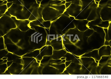 光が迸る抽象的な背景（イエロー） 117866540
