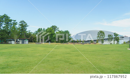 【千葉県千葉市】千葉公園・芝庭とTIPSTAR DOME CHIBA(千葉JPFドーム) 117867952