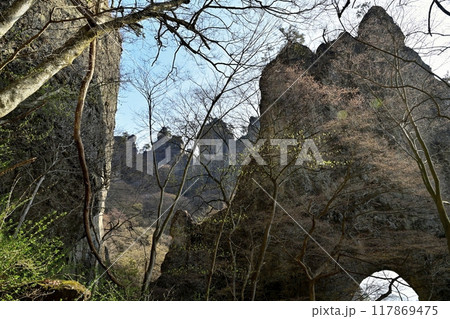 妙第山第一石門と岩峰群 妙第山第一石門と岩峰群 117869475