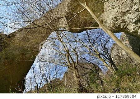 妙第山第一石門と岩峰群 妙第山第一石門と岩峰群 117869504
