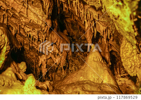 竜ヶ岩洞(浜松市)洞内 黄金の富士 竜ヶ岩洞(浜松市)洞内 黄金の富士 117869529