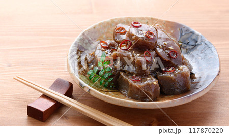 こんにゃくのピリ辛煮 （ 煮物 ） 117870220