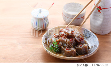 こんにゃくのピリ辛煮 （ 煮物 ） 117870226