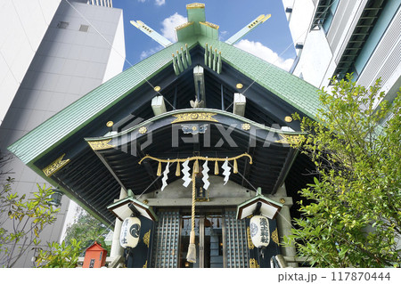 東京都千代田区九段　筑土神社 117870444