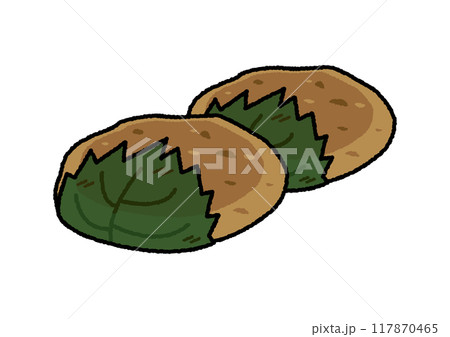 さんが焼きのイラスト 117870465