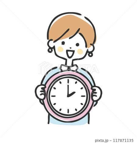 女性と時間 女性と時間 117871135