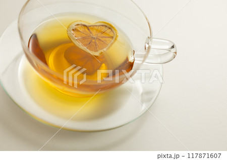 ハートのレモンティー ハートのレモンティー 117871607