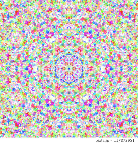 極彩色の模様　274 117872951