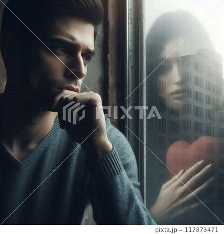 失恋をした男性 117873471