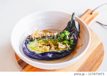 レンジで蒸しなす 117873973