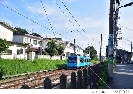 東急世田谷線の沿線風景 東急世田谷線の沿線風景 117874511