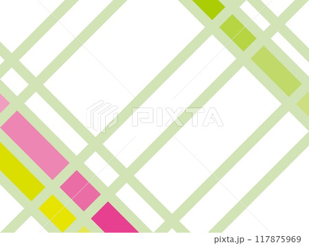 幾何学模様 白背景 パステルカラー 幾何学模様 白背景 パステルカラー 117875969