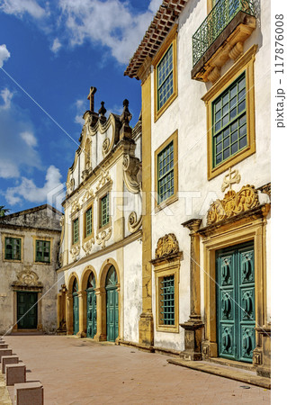 Antique church in Baroque style in Olinda 117876008
