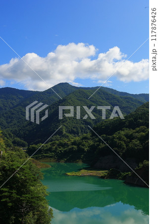 奥四万湖の絶景 奥四万湖の絶景 117876426