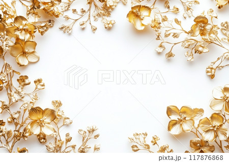 金のフレーム「AI生成画像」 117876868