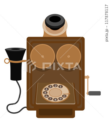 retro old vintage icons flat style stock vector illustration retro old vintage icons flat style stock vector illustration 117878117