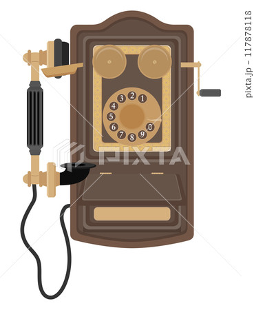 retro old vintage icons flat style stock vector illustration 117878118