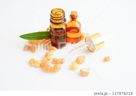 Frankincense or olibanum aromatic resin used in incense and perfumes. 117878219