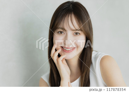 ヘアケア　ビューティイメージ 117878354