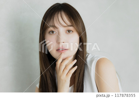 ヘアケア　ビューティイメージ 117878355