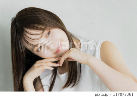 ヘアケア　ビューティイメージ 117878361