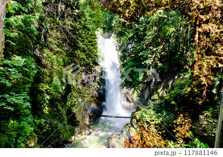 Cascade Falls located Northeast of Mission, British Columbia, Canada 117881146