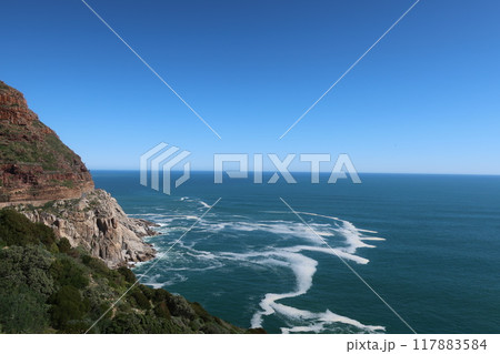 南アフリカ西ケープ州ケープタウン(Chapman's Peak Drive) 南アフリカ西ケープ州ケープタウン(Chapman's Peak Drive) 117883584
