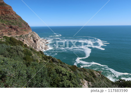 南アフリカ西ケープ州ケープタウン(Chapman's Peak Drive) 南アフリカ西ケープ州ケープタウン(Chapman's Peak Drive) 117883590