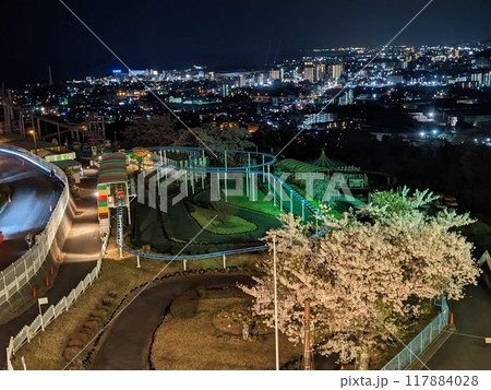 夜景 かみね公園 茨城県日立市 夜景 かみね公園 茨城県日立市 117884028