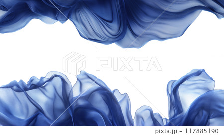 背景素材 布のような素材 アーティスティックなオブジェ 背景素材 布のような素材 アーティスティックなオブジェ 117885190