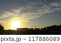 朝　貨物列車　茨城県日立市 117886089