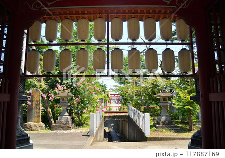 群馬県高崎市山名町　安産子育ての神様　山名八幡宮 117887169