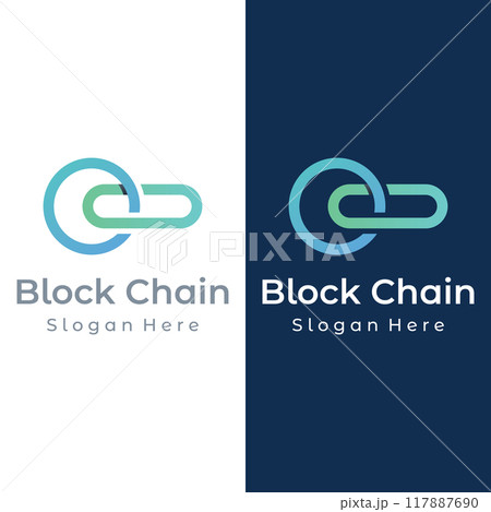 Block chain logo template design.Geometric block chain with hexagons, modern technology box. Block chain for business, technology and data signs. Block chain logo template design.Geometric block chain with hexagons, modern technology box. Block chain for business, technology and data signs. 117887690