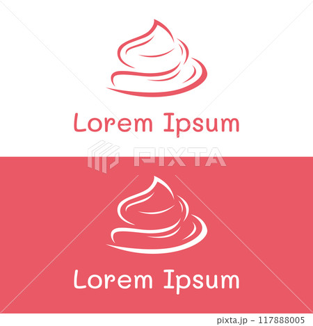 Cake or bakery logo template vector design.Sweet cake, birthday cake, cup cake, cake with cherries. Logo for business, cake shop, cake shop etc. Cake or bakery logo template vector design.Sweet cake, birthday cake, cup cake, cake with cherries. Logo for business, cake shop, cake shop etc. 117888005