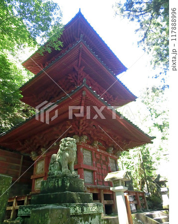 榛名神社の三重塔 榛名神社の三重塔 117888996