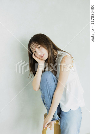 ヘアケア　ビューティイメージ　 117889400