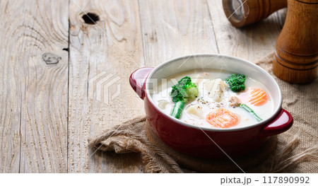 クリームシチュー （ ホワイトシチュー ） 117890992