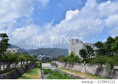 芦屋川の風景 芦屋川の風景 117891115