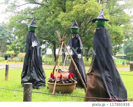 国営　木曽三川公園の138タワーパークのハロウィン 117891938