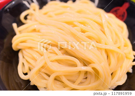 つけ麺の麺アップ 117891959
