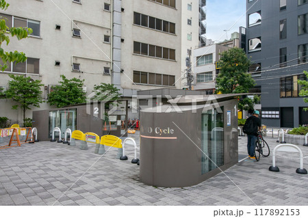 東京都港区新橋、桜田公園の桜田公園自転車駐車場 117892153
