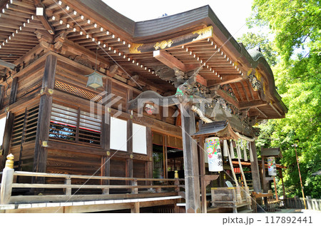 群馬県高崎市山名町　安産子育ての神様　山名八幡宮 117892441