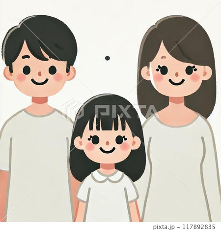 家族の温かい絆 117892835
