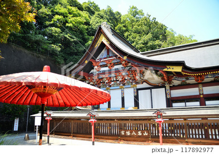 群馬県高崎市山名町　安産子育ての神様　山名八幡宮 117892977