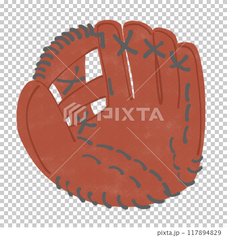 野球のグローブのイラスト 野球のグローブのイラスト 117894829