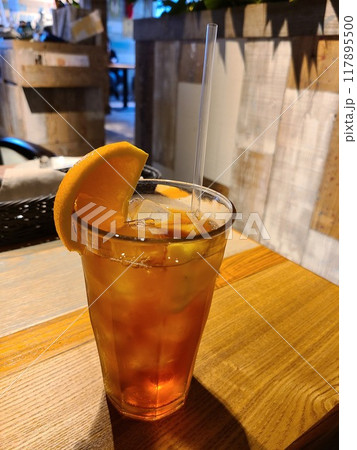 喫茶店のアイスレモンティー 喫茶店のアイスレモンティー 117895500