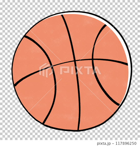 籃球插圖 籃球插圖 117896250