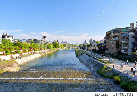 京都・鴨川 117896832