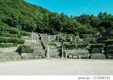 富丘八幡神社の階段(小豆島)*ドラマのロケ地 富丘八幡神社の階段(小豆島)*ドラマのロケ地 117898745