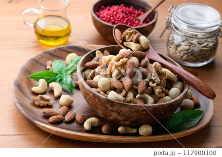 栄養満点！ミックスナッツ ( アーモンド カシューナッツ マカダミアナッツ くるみ ) 117900100